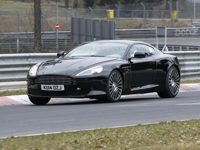 Aston Martin тестирует новый DB9